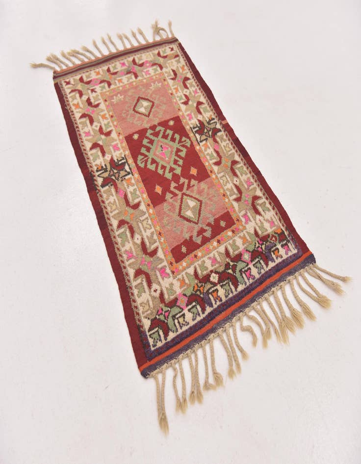 Detail image of  2' 3 x 3' 10  Hand Knotted Anatolian Wool Rug