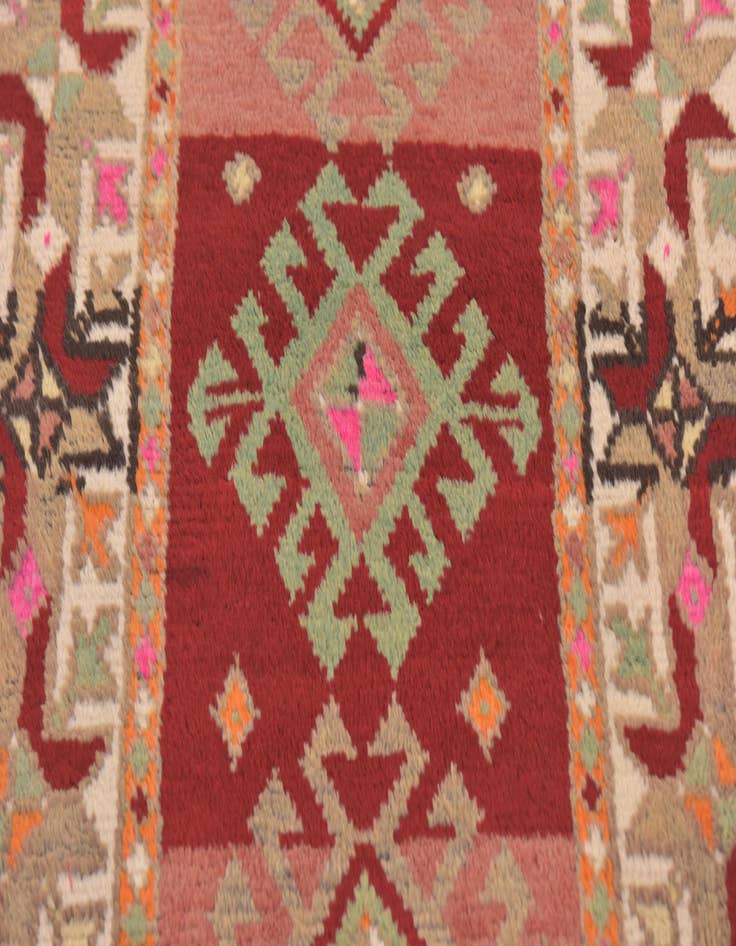 Detail image of  2' 3 x 3' 10  Hand Knotted Anatolian Wool Rug