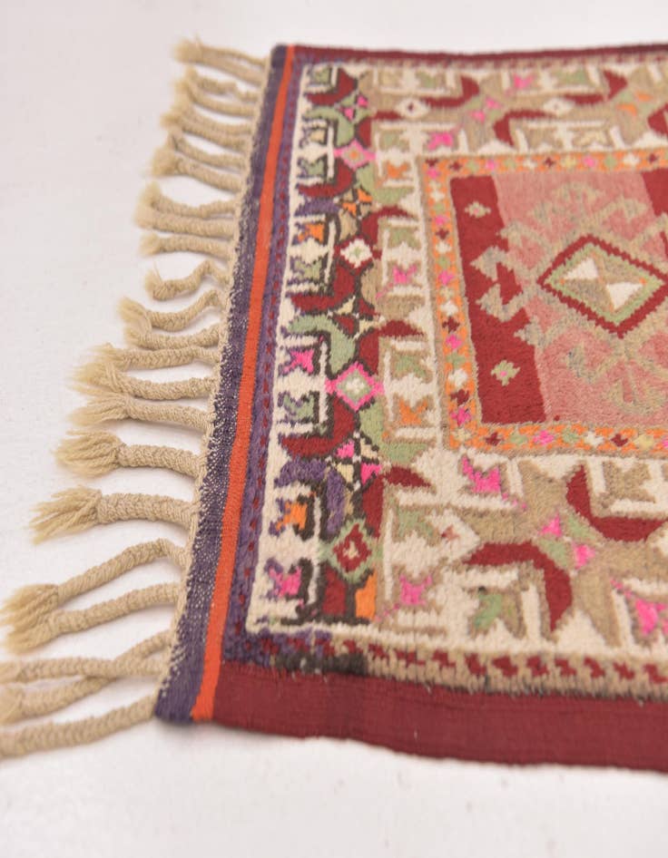 Detail image of  2' 3 x 3' 10  Hand Knotted Anatolian Wool Rug