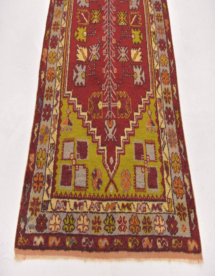 Detail image of 3' x 5' 4 Hand Knotted Anatolian Oriental Wool Rug