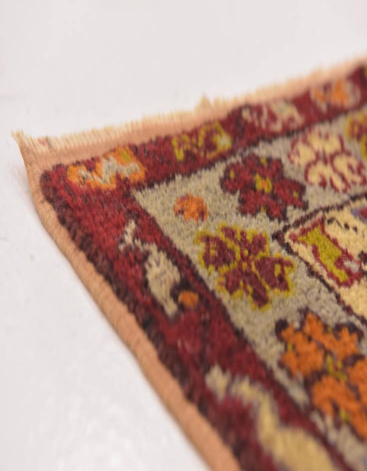 Detail image of 3' x 5' 4 Hand Knotted Anatolian Oriental Wool Rug