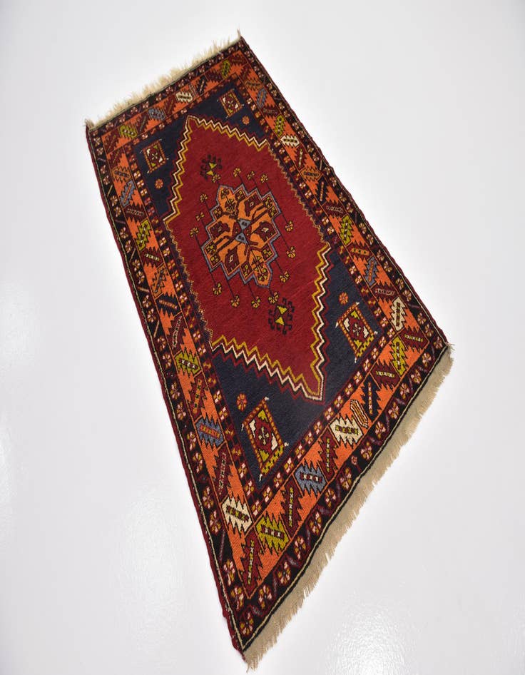 Detail image of  3' 6 x 5' 8  Hand Knotted Anatolian Wool Rug