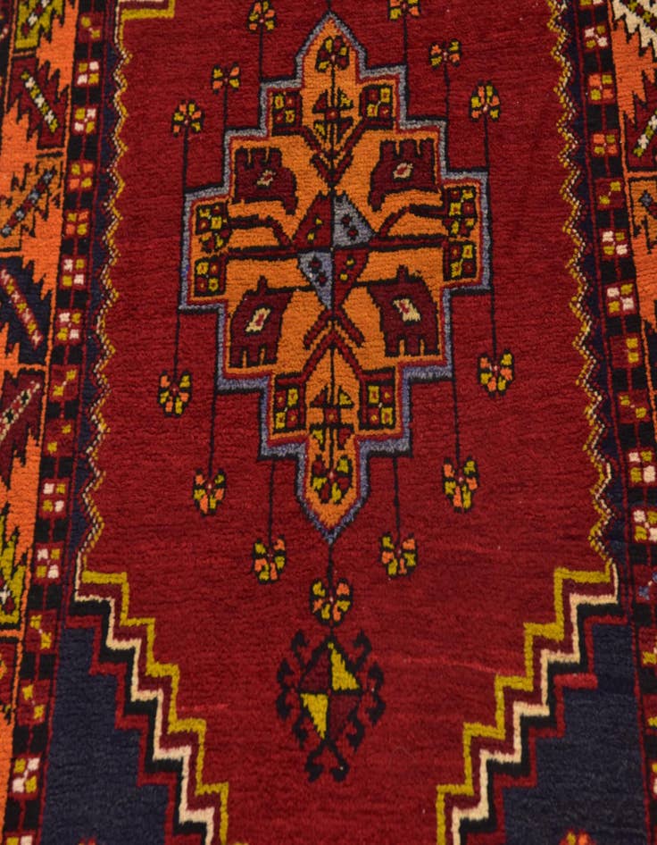Detail image of  3' 6 x 5' 8  Hand Knotted Anatolian Wool Rug