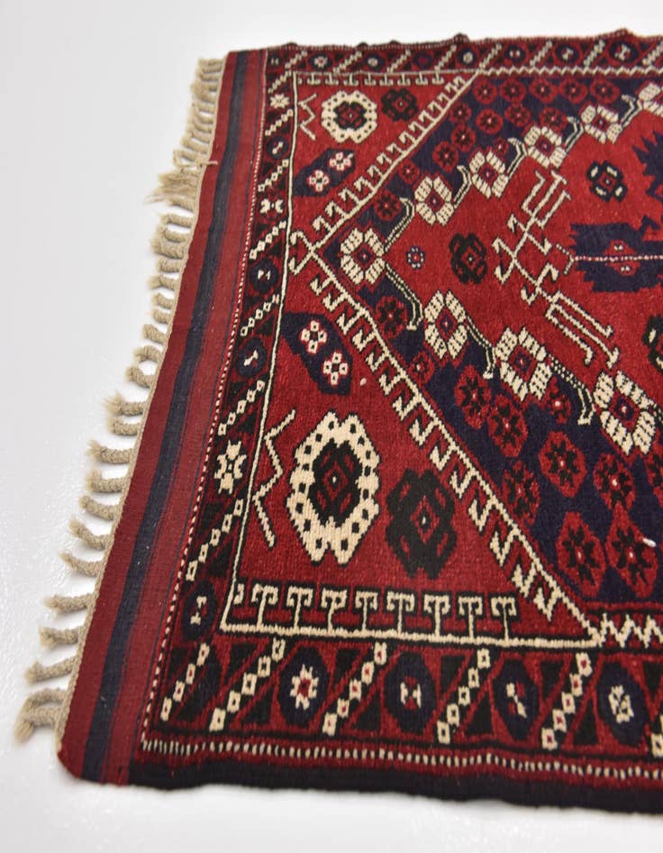 Detail image of  3' 6 x 5' 7  Hand Knotted Anatolian Wool Rug
