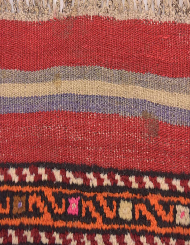 Detail image of  3' 5 x 4' 9  Hand Knotted Anatolian Wool Rug