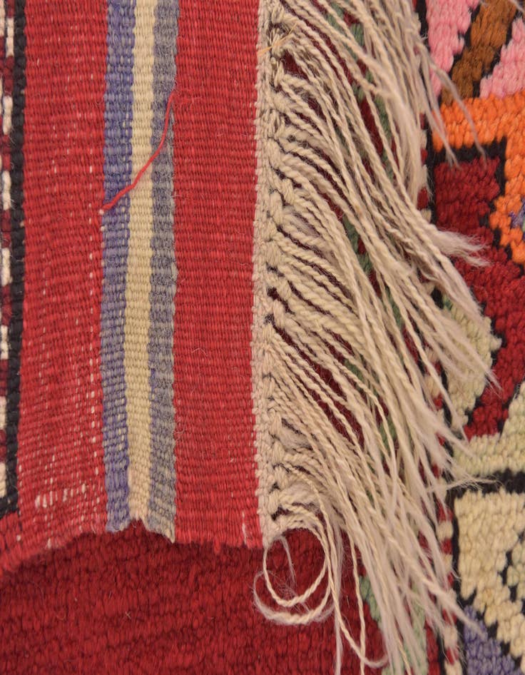 Detail image of  3' 5 x 4' 9  Hand Knotted Anatolian Wool Rug