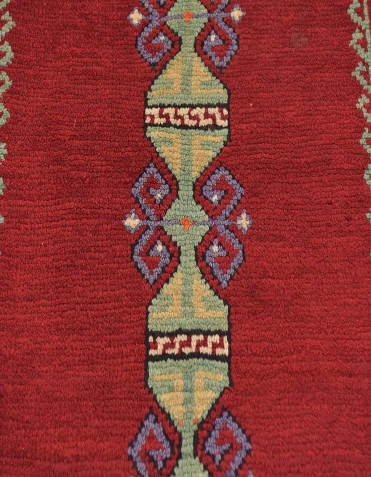 Detail image of  3' 5 x 4' 9  Hand Knotted Anatolian Wool Rug
