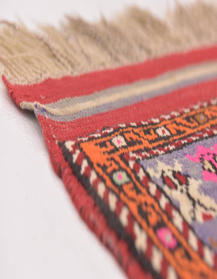 Detail image of  3' 5 x 4' 9  Hand Knotted Anatolian Wool Rug