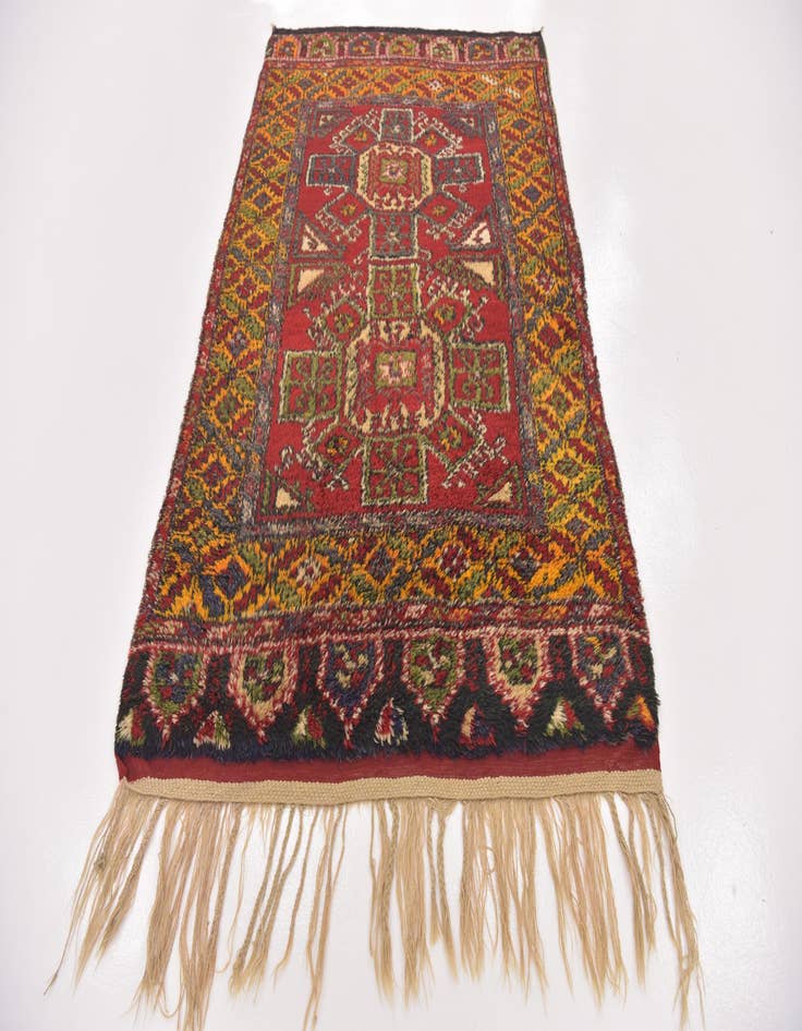 Detail image of  4' 2 x 6' 10  Hand Knotted Anatolian Wool Rug