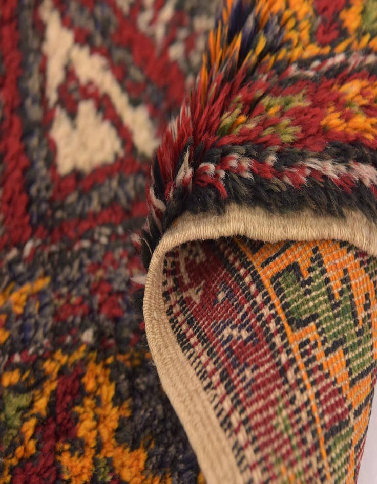 Detail image of  4' 2 x 6' 10  Hand Knotted Anatolian Wool Rug