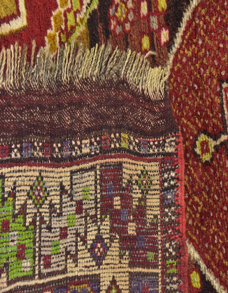 Detail image of  3' 8 x 5' 4  Hand Knotted Anatolian Oriental Wool Rug