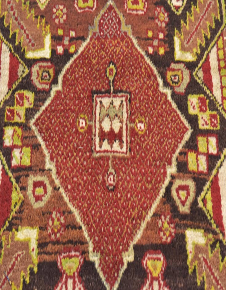 Detail image of  3' 8 x 5' 4  Hand Knotted Anatolian Oriental Wool Rug