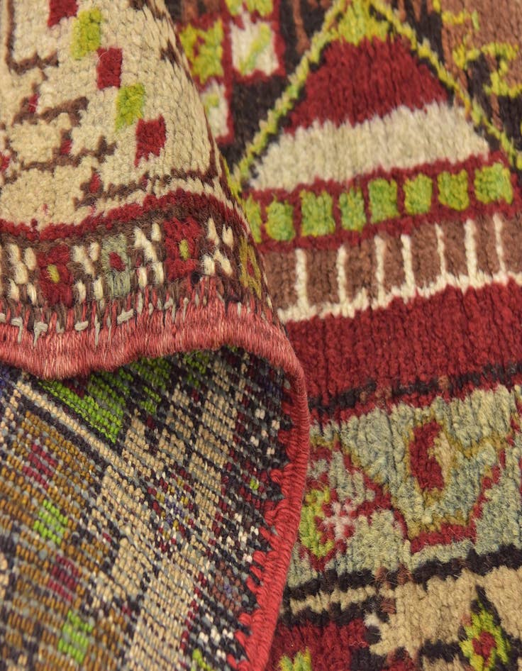 Detail image of  3' 8 x 5' 4  Hand Knotted Anatolian Oriental Wool Rug