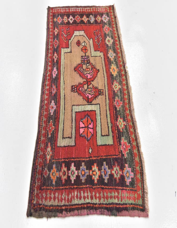 Detail image of  2' 10 x 5' 6  Hand Knotted Anatolian Wool Rug