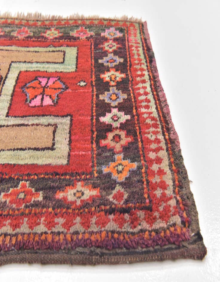 Detail image of  2' 10 x 5' 6  Hand Knotted Anatolian Wool Rug