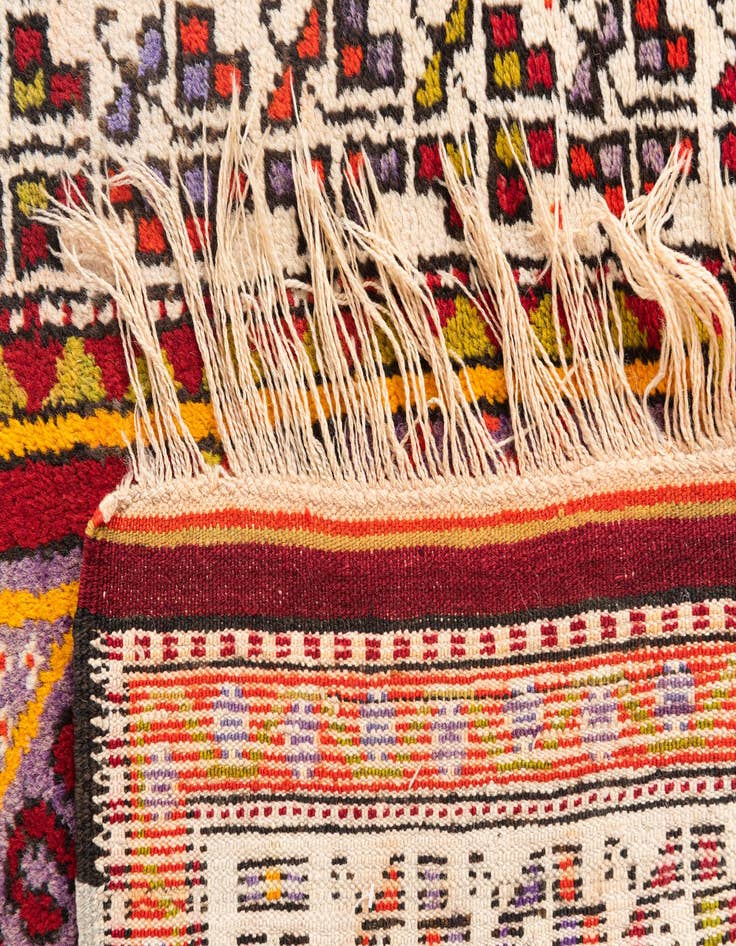 Detail image of  3' x 4' 10  Hand Knotted Anatolian Oriental Wool Rug