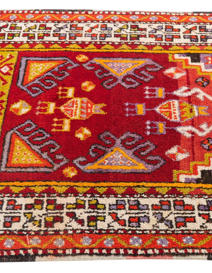 Detail image of  3' x 4' 10  Hand Knotted Anatolian Oriental Wool Rug