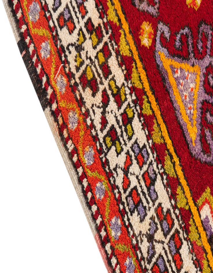 Detail image of  3' x 4' 10  Hand Knotted Anatolian Oriental Wool Rug