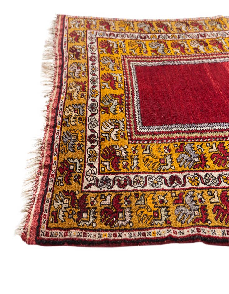 Detail image of  3' 3 x 5' 2  Hand Knotted Anatolian Wool Rug