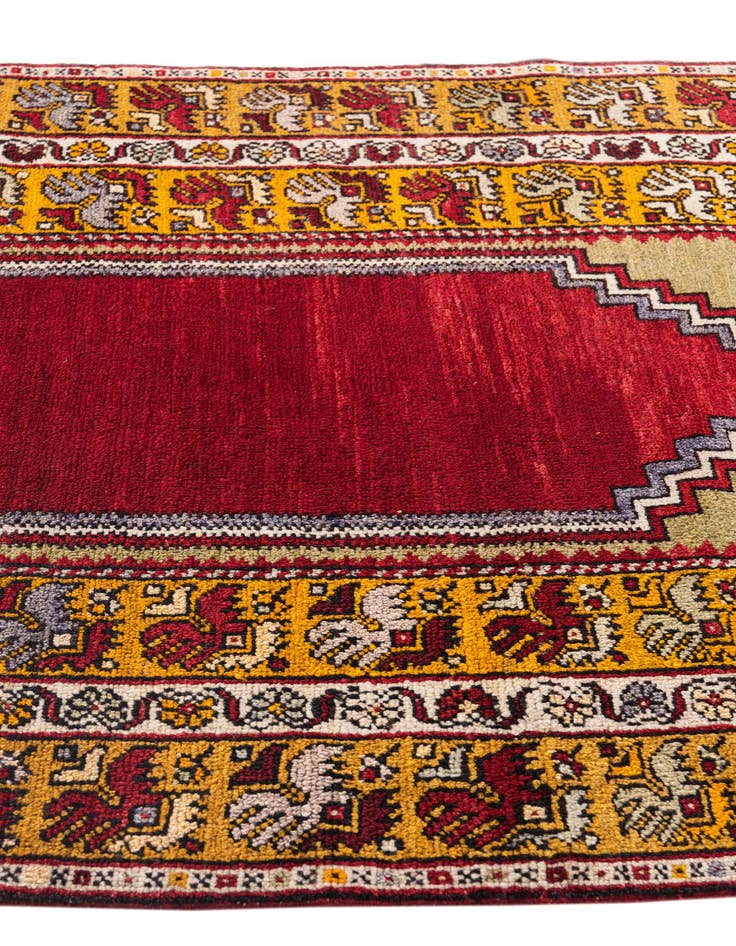 Detail image of  3' 3 x 5' 2  Hand Knotted Anatolian Wool Rug