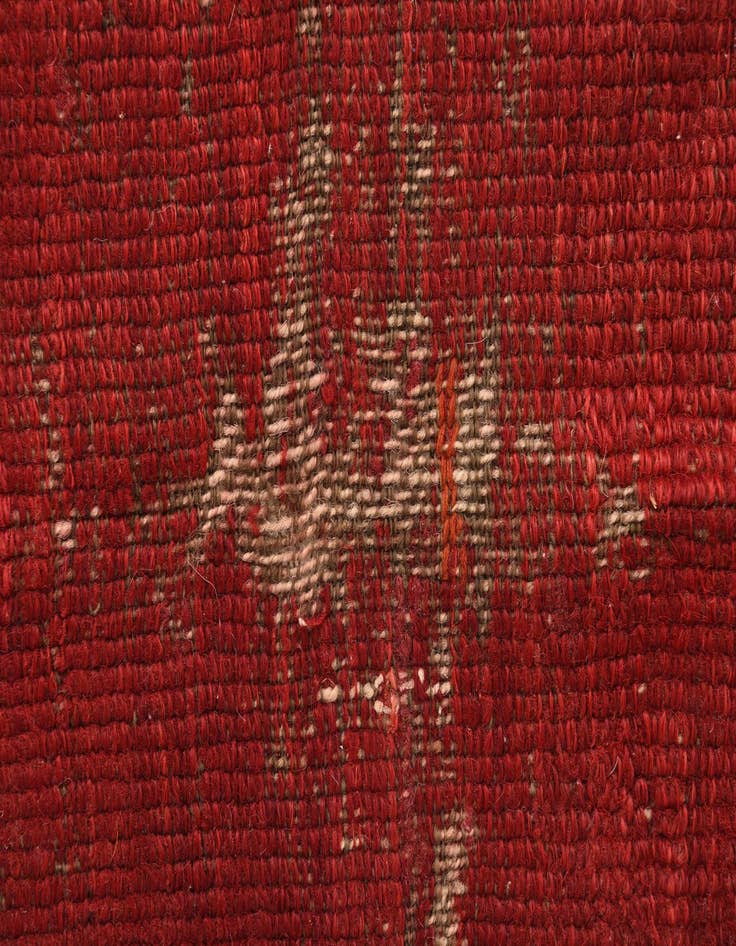 Detail image of  3' 4 x 4' 7  Hand Knotted Anatolian Oriental Wool Rug