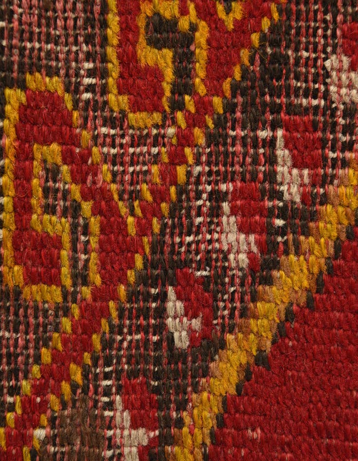 Detail image of  3' 6 x 5' 5  Hand Knotted Anatolian Oriental Wool Rug