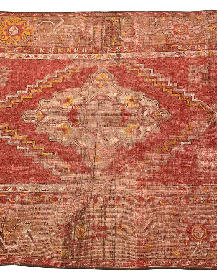 Detail image of  3' 2 x 5'  Hand Knotted Anatolian Oriental Wool Rug