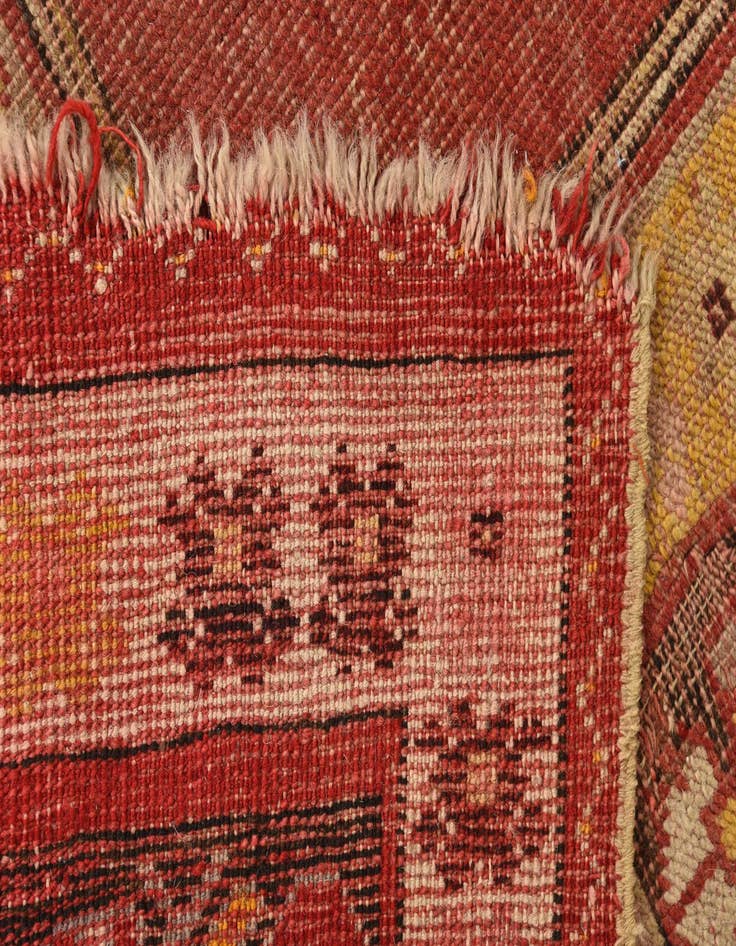 Detail image of  3' 3 x 5' 1  Hand Knotted Anatolian Oriental Wool Rug