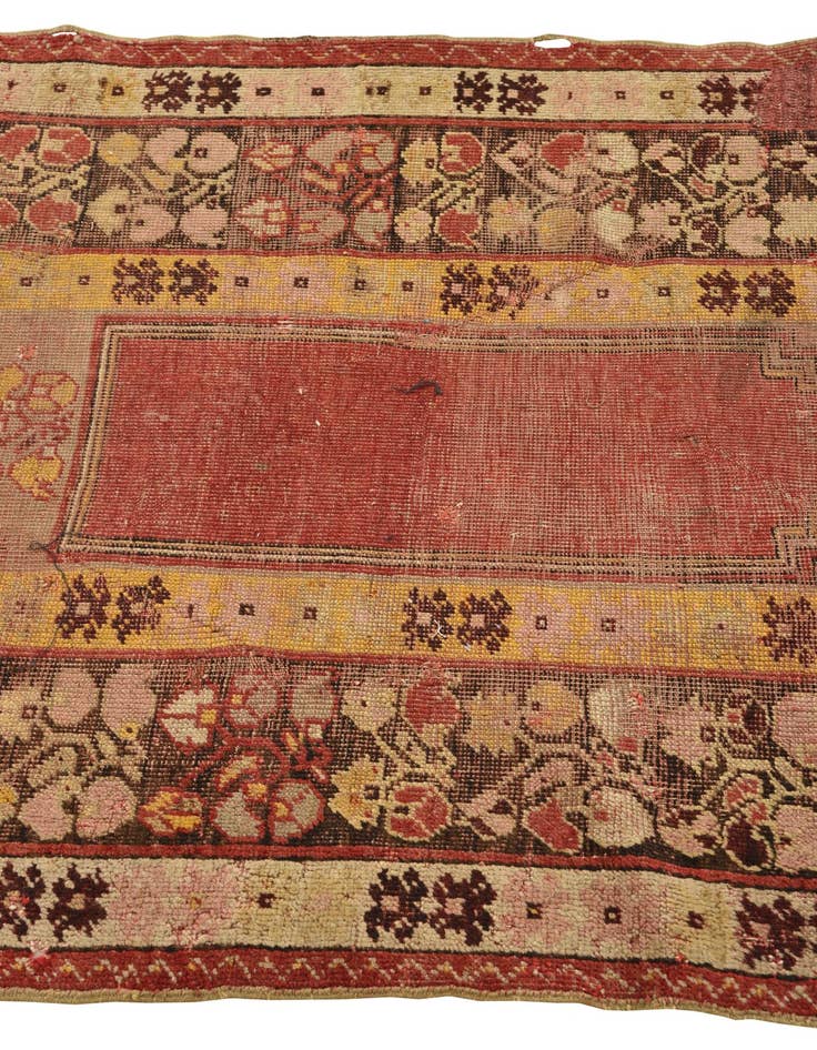 Detail image of  3' 3 x 5' 1  Hand Knotted Anatolian Oriental Wool Rug