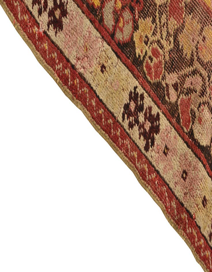 Detail image of  3' 3 x 5' 1  Hand Knotted Anatolian Oriental Wool Rug