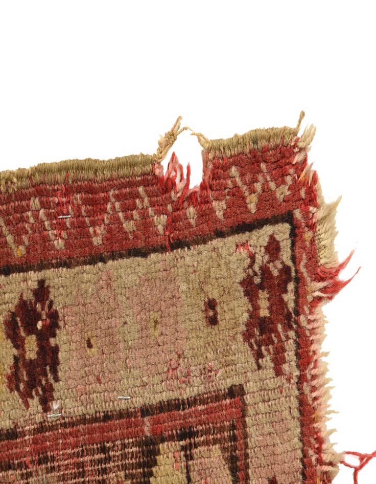 Detail image of  3' 3 x 5' 1  Hand Knotted Anatolian Oriental Wool Rug