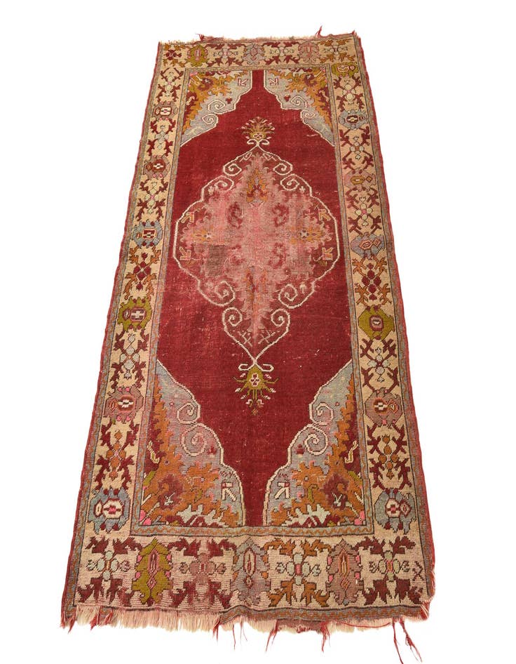 Detail image of  3' 6 x 5' 4  Hand Knotted Anatolian Oriental Wool Rug