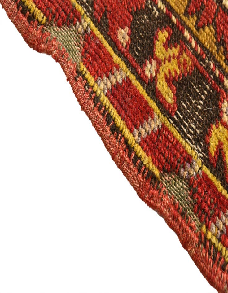 Detail image of  3' 8 x 4' 7  Hand Knotted Anatolian Wool Rug