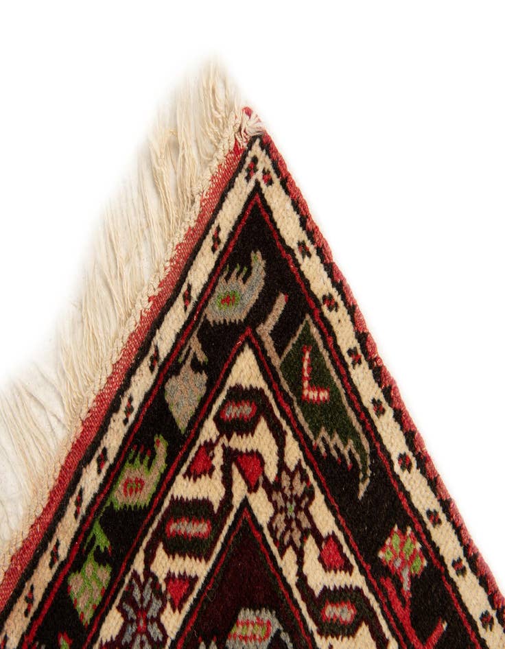 Detail image of  3' 9 x 6' 6  Hand Knotted Anatolian Wool Rug