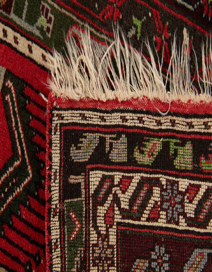 Detail image of  3' 9 x 6' 6  Hand Knotted Anatolian Wool Rug