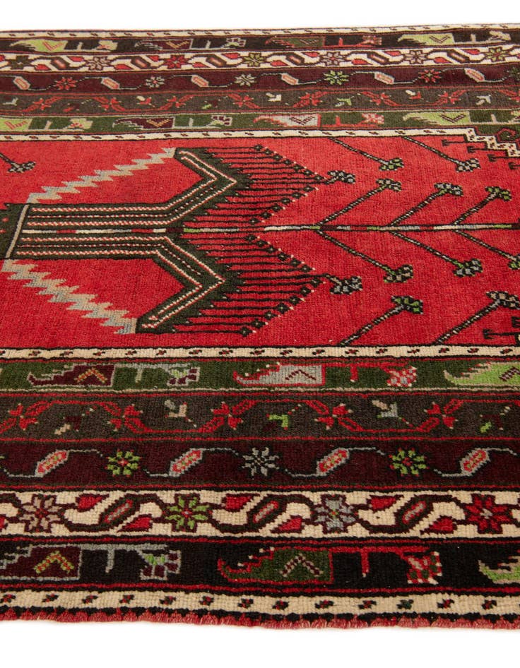 Detail image of  3' 9 x 6' 6  Hand Knotted Anatolian Wool Rug