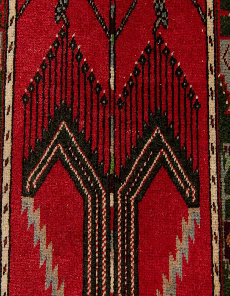 Detail image of  3' 9 x 6' 6  Hand Knotted Anatolian Wool Rug