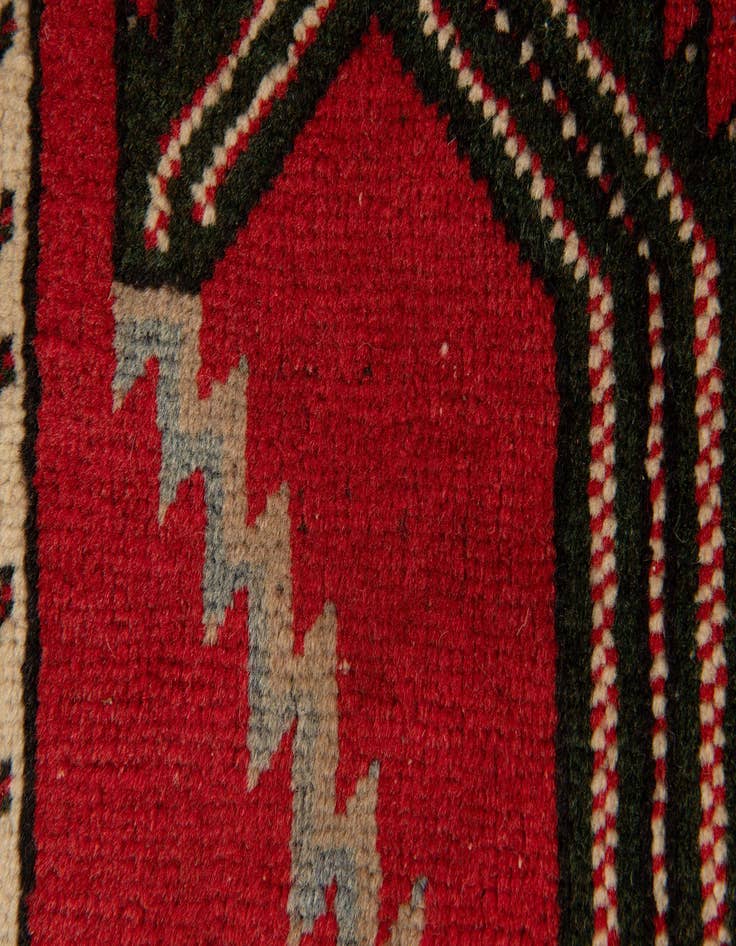 Detail image of  3' 9 x 6' 6  Hand Knotted Anatolian Wool Rug