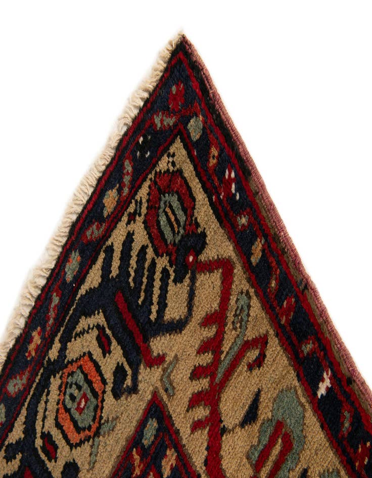 Detail image of  3' 9 x 7' 1  Hand Knotted Anatolian Oriental Wool Rug