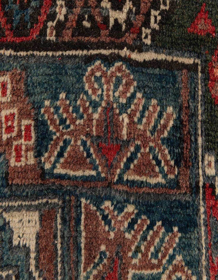 Detail image of  3' 10 x 5' 11  Hand Knotted Anatolian Wool Rug