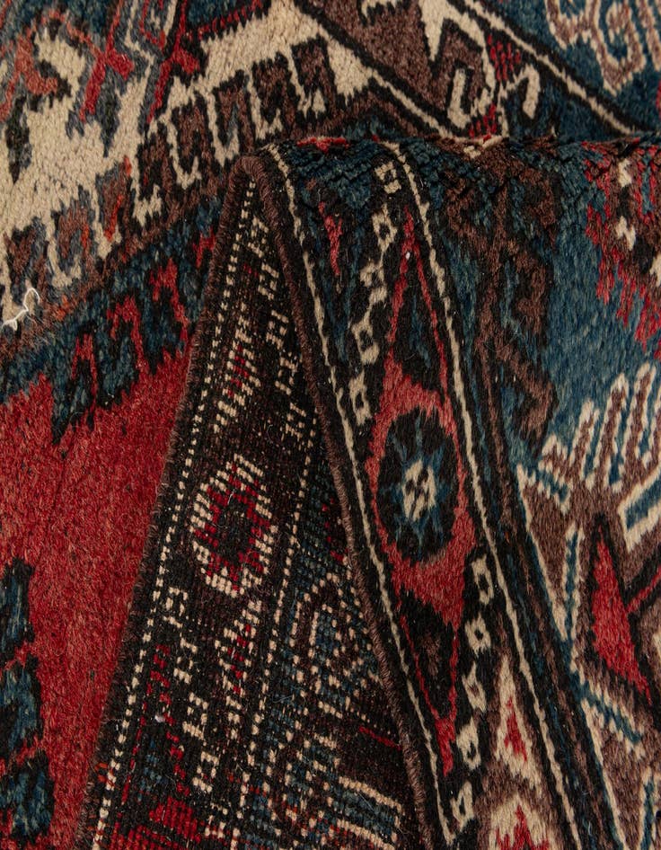 Detail image of  3' 10 x 5' 11  Hand Knotted Anatolian Wool Rug
