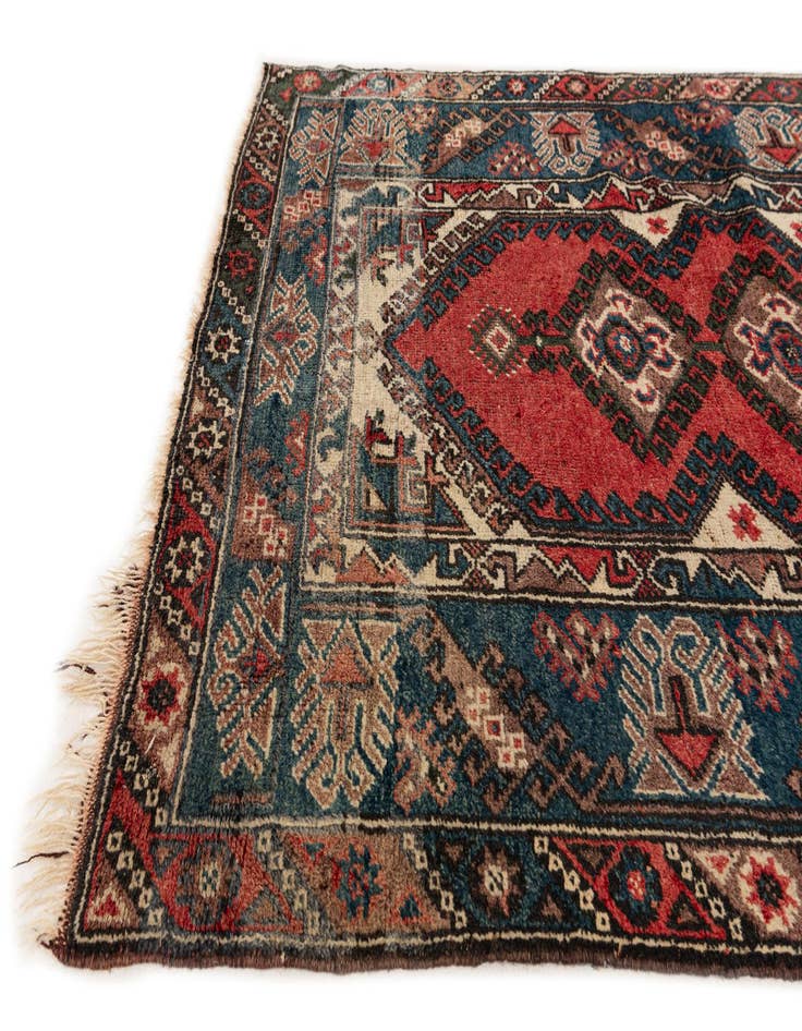 Detail image of  3' 10 x 5' 11  Hand Knotted Anatolian Wool Rug