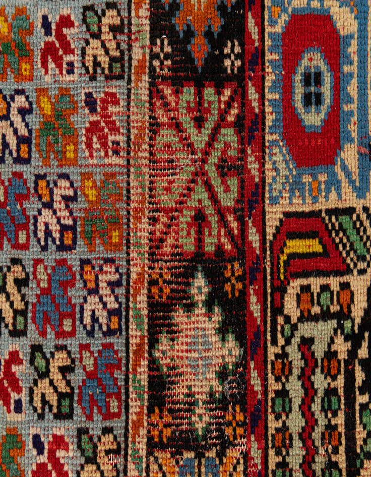 Detail image of  6' 6 x 9' 7  Hand Knotted Anatolian Wool Rug