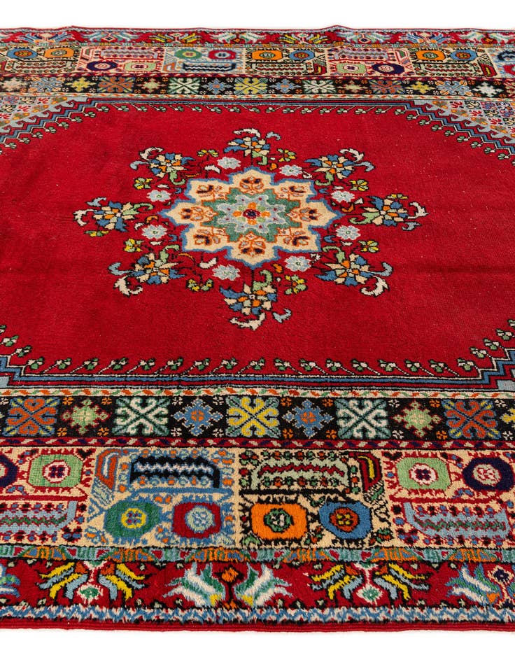 Detail image of  6' 6 x 9' 7  Hand Knotted Anatolian Wool Rug