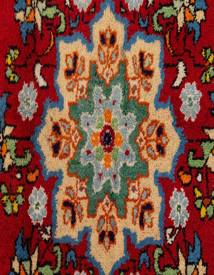 Detail image of  6' 6 x 9' 7  Hand Knotted Anatolian Wool Rug