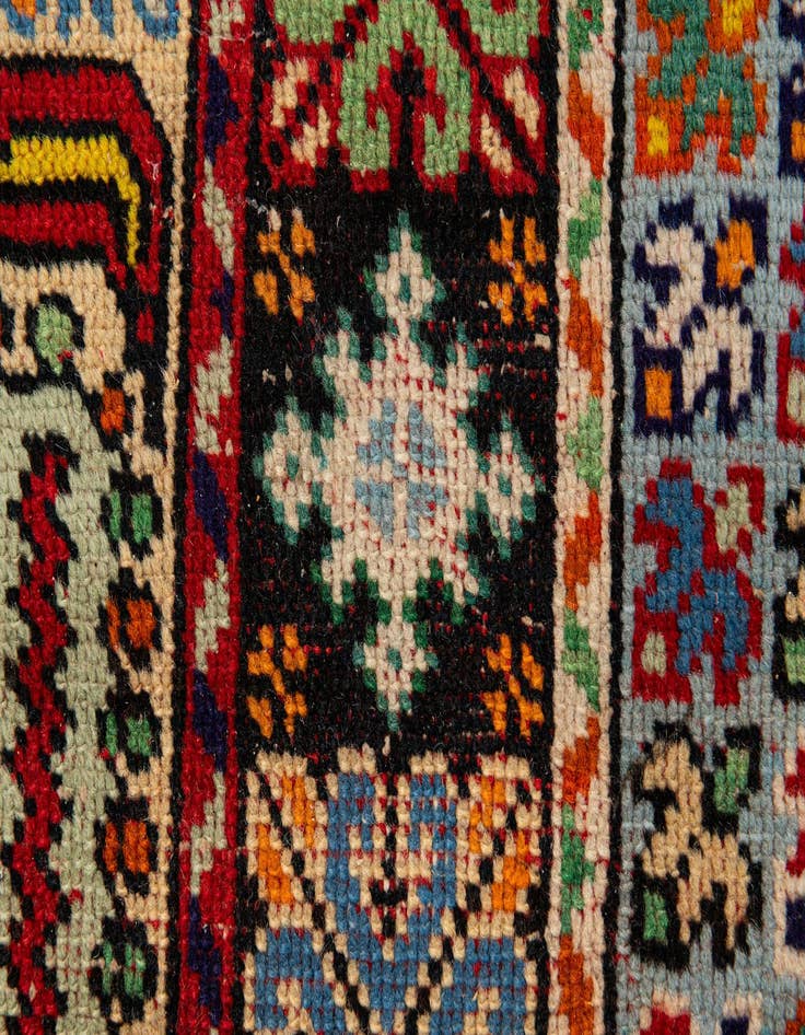 Detail image of  6' 6 x 9' 7  Hand Knotted Anatolian Wool Rug