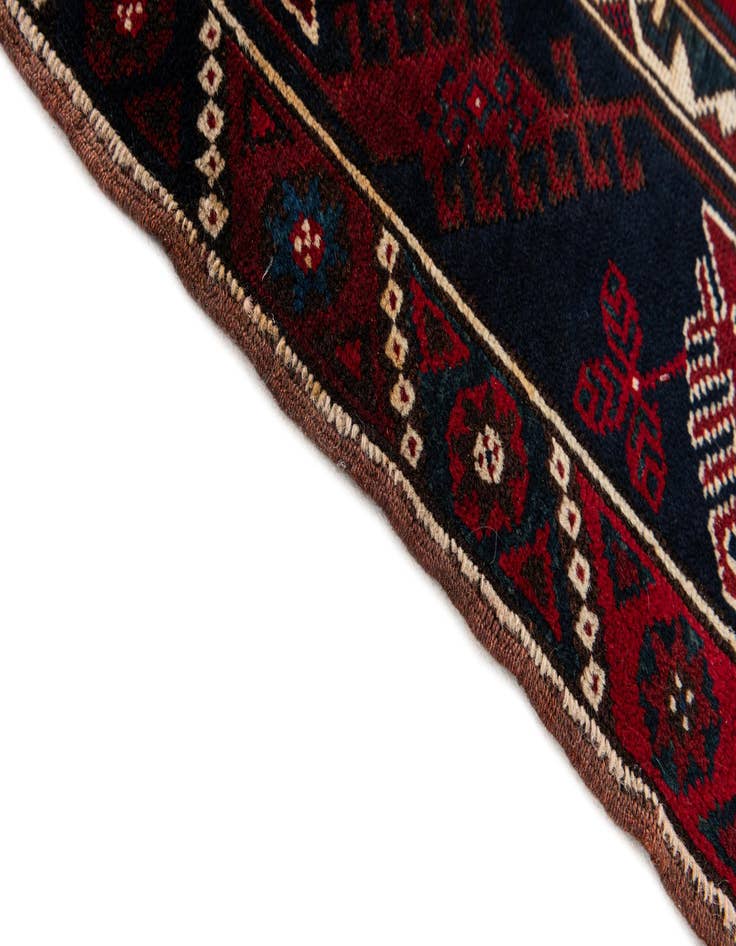Detail image of  4' x 5' 11  Hand Knotted Anatolian Wool Rug
