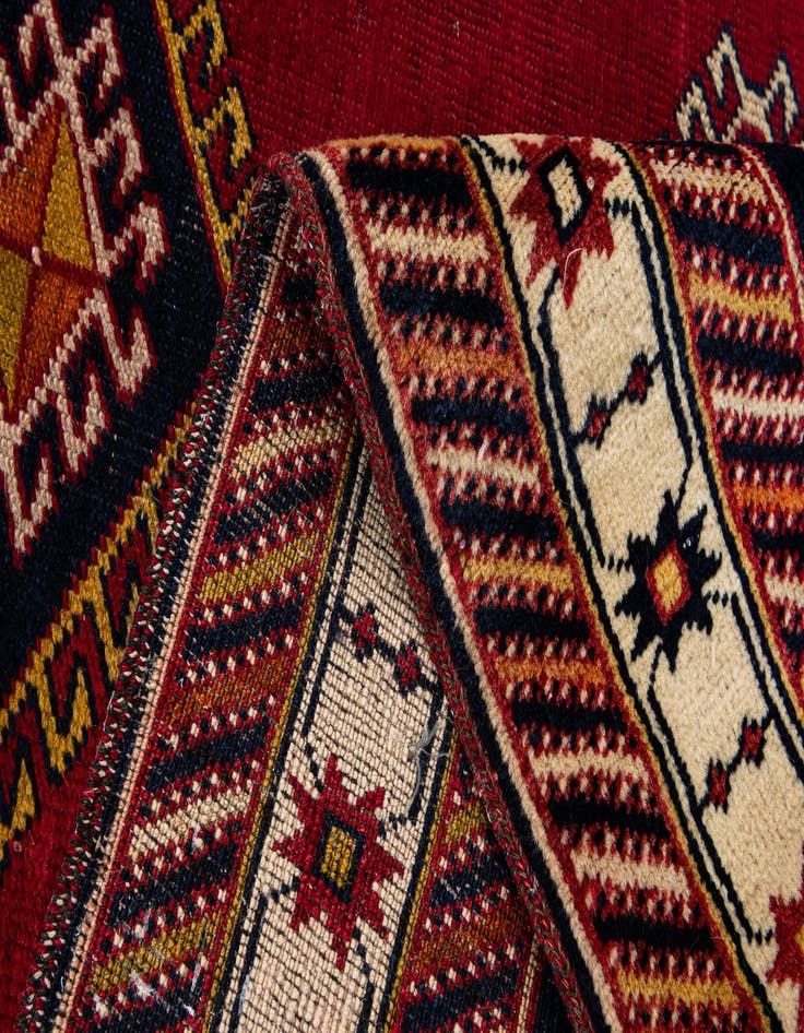Detail image of  3' 5 x 6' 2  Hand Knotted Anatolian Wool Rug