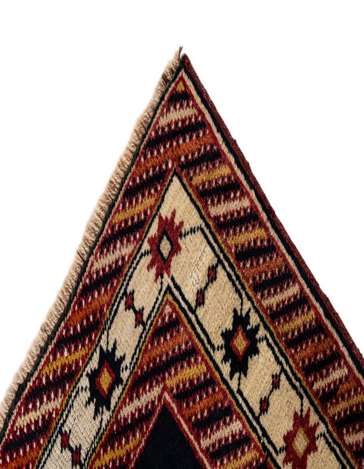 Detail image of  3' 5 x 6' 2  Hand Knotted Anatolian Wool Rug