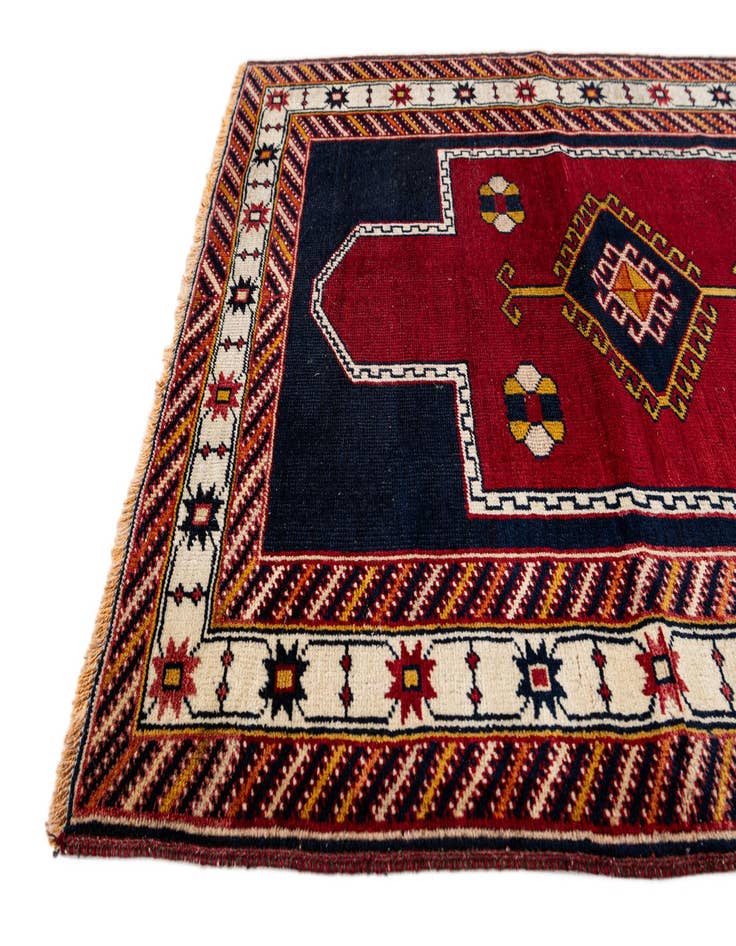 Detail image of  3' 5 x 6' 2  Hand Knotted Anatolian Wool Rug